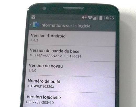 Обновление Android 4.4 KitKat для LG G2 будет выпущено на следующей неделе