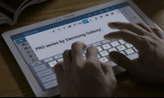 Samsung Galaxy NotePro 12.2 в первой телевизионной рекламе (Видео)