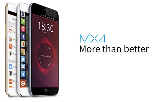 Meizu MX4 с операционной системой Ubuntu на борту будет показан на выставке MWC 2015