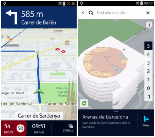 Программы для Android. Nokia Here - приложение для навигации на мобильных Android устройствах вышло из статуса beta и уже доступно для скачивания в Google Play Маркет