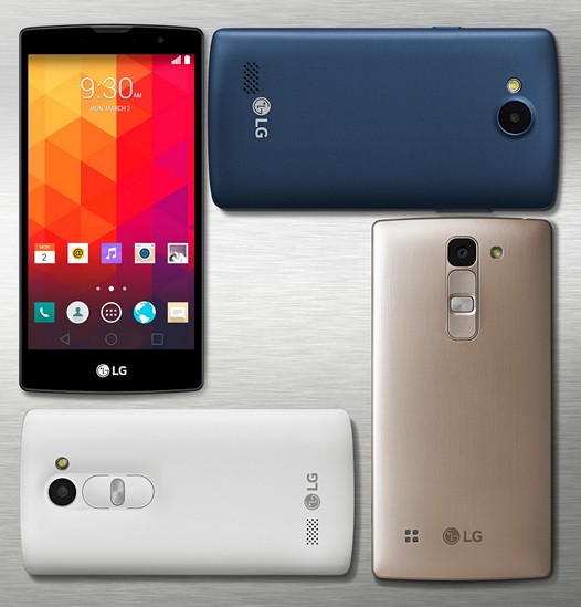 Во время выставки MWC 2015 компания LG представит четыре модели недорогих смартфонов