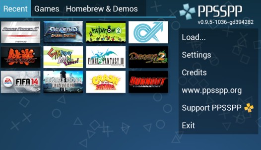 Программы для Android. Эмулятор игровой консоли Sony: PlayStation Portable Emulator PPSSPP появился в Google Play Маркет