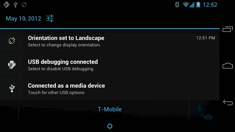 Android - советы и подсказки. Как запускать приложения в ландшафтном режиме на смартфоне?