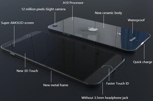 iPhone 7. Так будет выглядеть новый смартфон Apple?