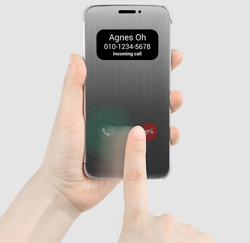 Чехол Quick Cover для LG G5 представлен официально до презентации самого смартфона
