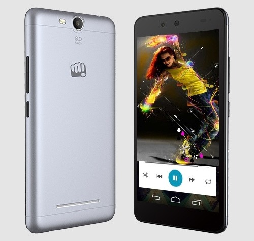 Micromax Canvas Juice 2 Q392. Пятидюймовый смартфон с мощной батареей официально представлен России