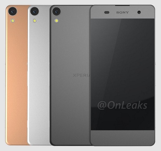 Sony Xperia C6 с экраном без рамок на первых рендерах