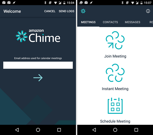 Новые приложения для мобильных. Мессенджер Amazon Chime обеспечит возможность отправки текстовых сообщений и видеозвонки владельцам мобильных устройств и настольных ПК