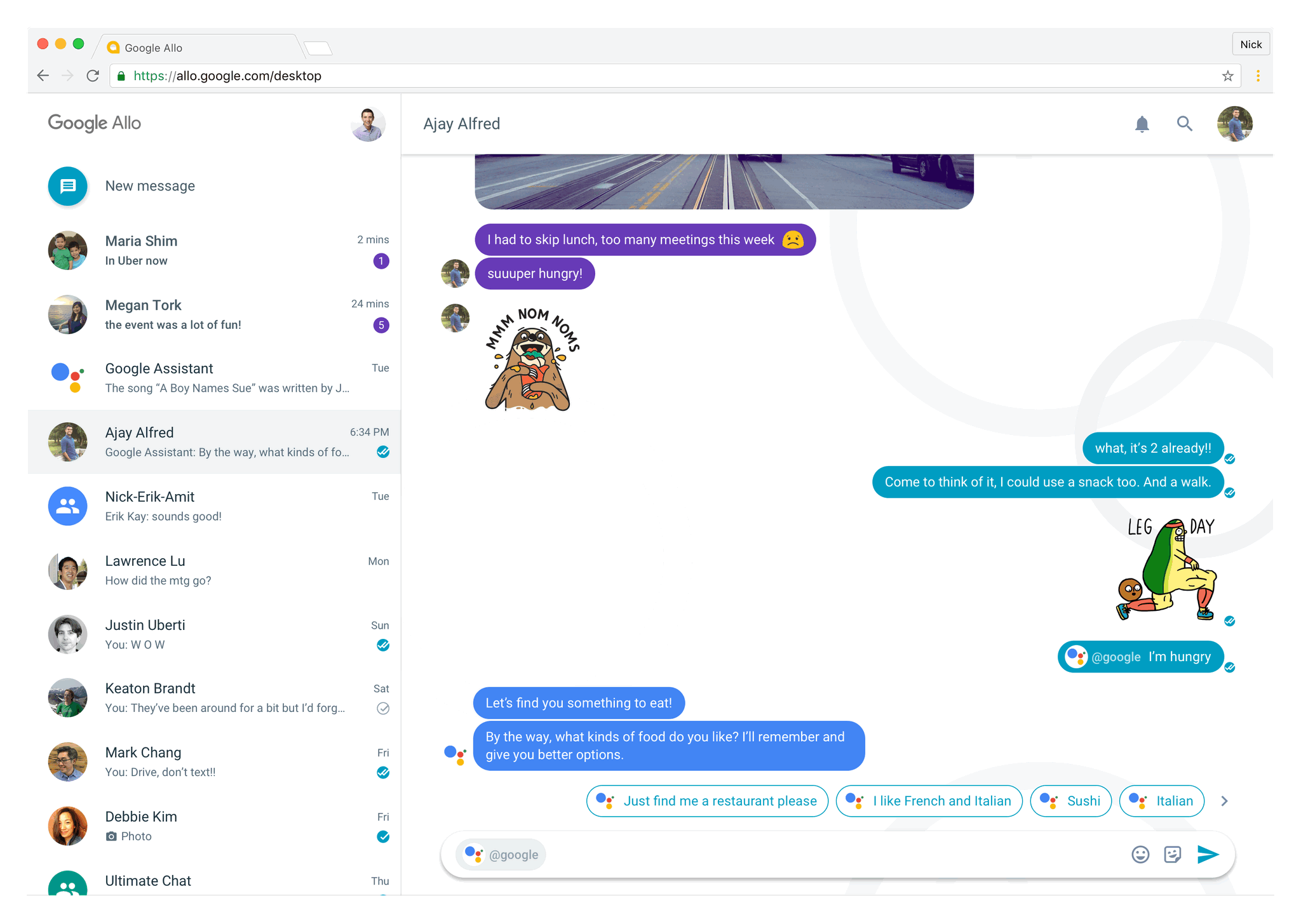 Мессенджер Google Allo вскоре будет доступен на ПК, ноутбуках и Windows планшетах