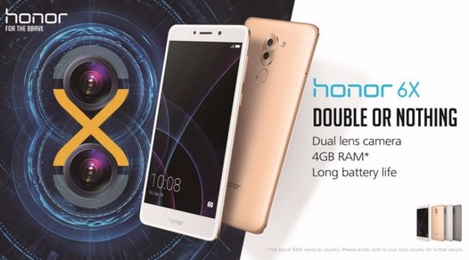 Обновление Android 7.0 Nougat для Honor 6X с оболочкой EMUI 5 поступит на смартфоны в марте