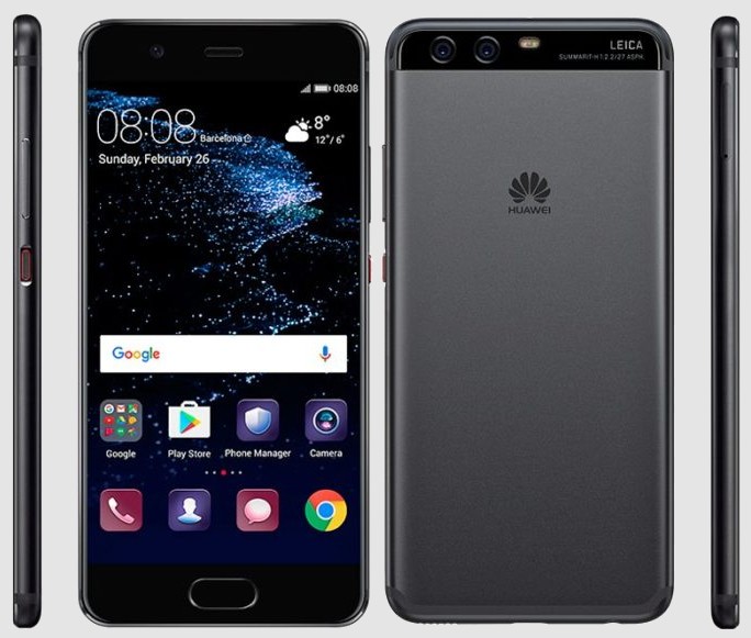 Huawei P10. Очередная утечка изображений смартфона