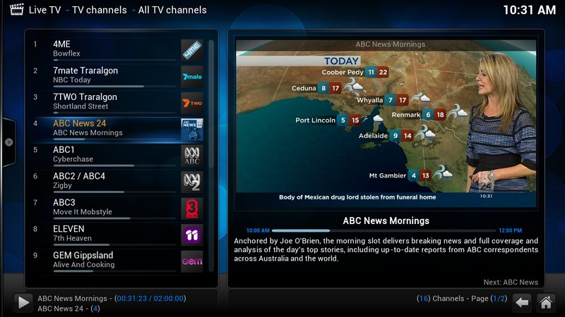 Kodi 17. Новая версия кросс-платформенного медиацентра выпущена. Kodi 18 уже в разработке Kodi 17. Новая версия кросс-платформенного медиацентра выпущена. Kodi 18 уже в разработке