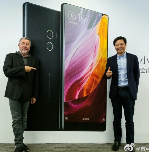 Так будет выглядеть смартфон Xiaomi Mi MIX II