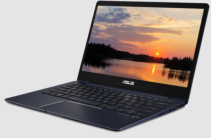 Asus Zenbook 13. Компактный ноутбук с графическим адаптером NVIDIA и процессором Intel Kaby Lake-R на борту