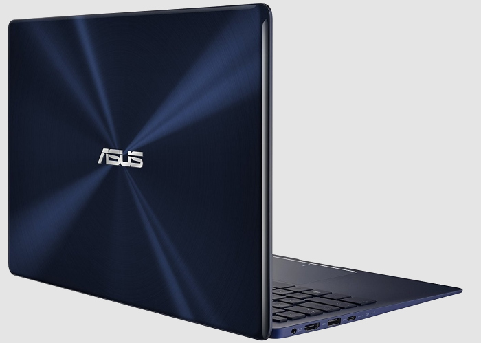 Asus Zenbook 13. Компактный ноутбук с графическим адаптером NVIDIA и процессором Intel Kaby Lake-R на борту