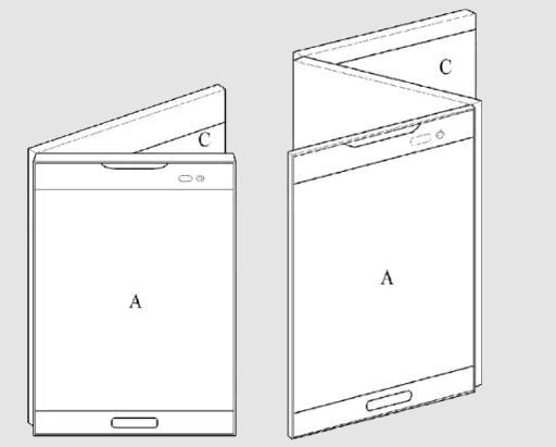 Складывающийся смартфон LG замечен в очередном патенте компании