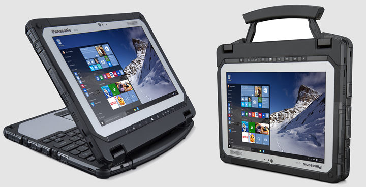 Toughbook CF-20 mk2. Полностью защищенный Windows трансформер на базе процессора Intel Core vPro 7-го поколения