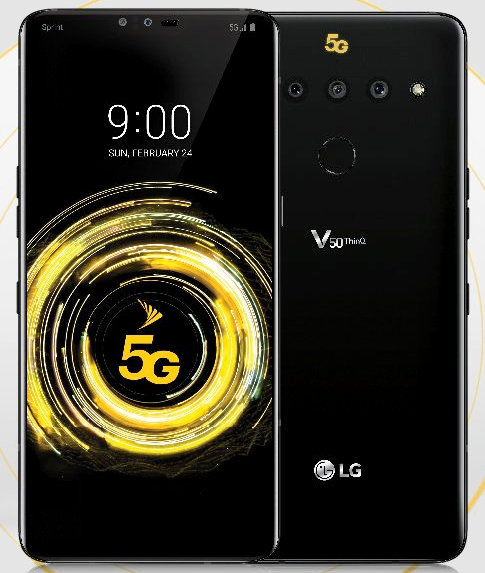 LG V50 ThinQ. Так будет выглядеть первый смартфон производителя имеющий поддержку 5G