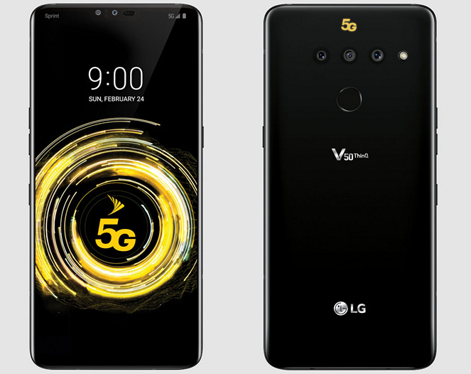 LG V50 ThinQ. Так будет выглядеть первый смартфон производителя имеющий поддержку 5G