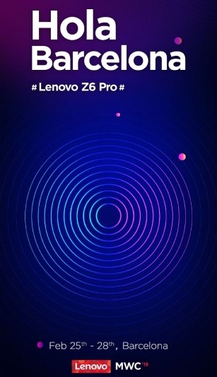 Lenovo Z6 Pro. Новый смартфон известного производителя покажут на выставке MWC 2019