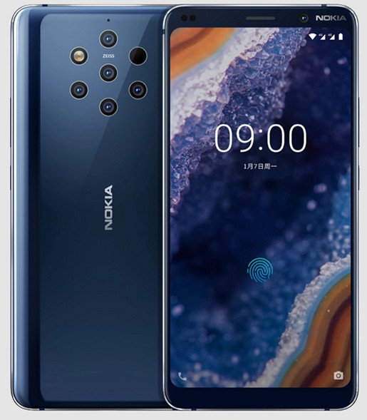 Nokia 9. Android One смартфон флагманского уровня с пента-камерой официально представлен