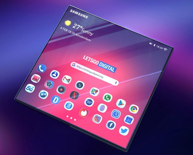 Galaxy F (Galaxy Fold). Складывающийся смартфон Samsung в очередной утечке изображений