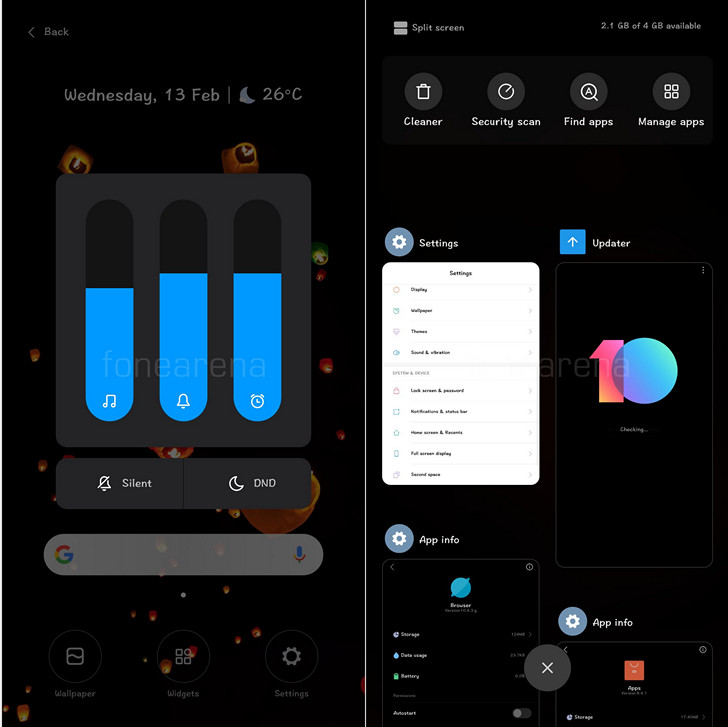 MIUI 10 Global. В международной версии прошивки Xiaomi появилась темная тема