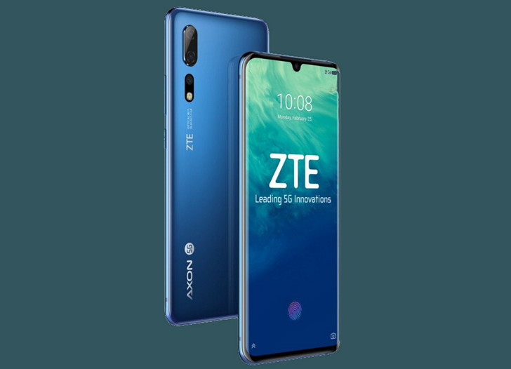 ZTE Axon 10 Pro 5G: Тройная камера, подэкранный сканер отпечатков и поддержка 5G