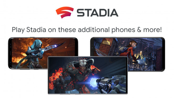 Google Stadia теперь работает не только с  устройствами Google (перечень поддерживаемых смартфонов)