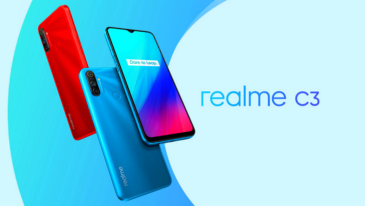 OPPO Realme C3. Недорогой смартфон улучшили, оснастив камерой с тремя объективами