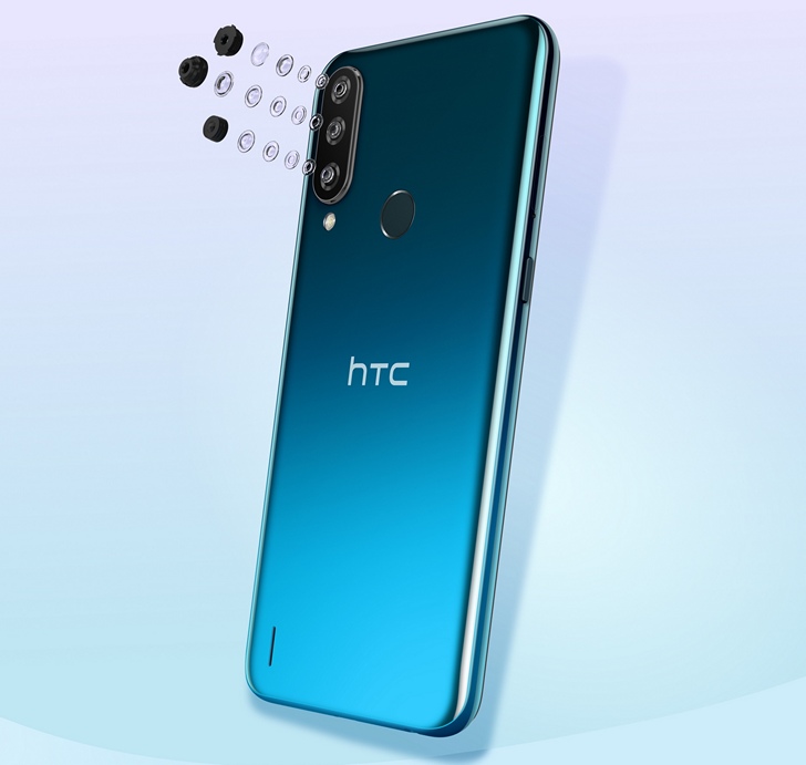 HTC Wildfire R70. Недорогой смартфон оснащенный 6.53-дюймовым дисплеем с каплевидным вырезом и тройной камерой 