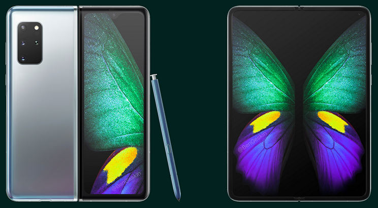 Samsung Galaxy Fold 2 (Galaxy Z Fold 2) оснастят камерой от Galaxy S20+, стилусом с S Pen и дополнительным Infinity-V дисплеем