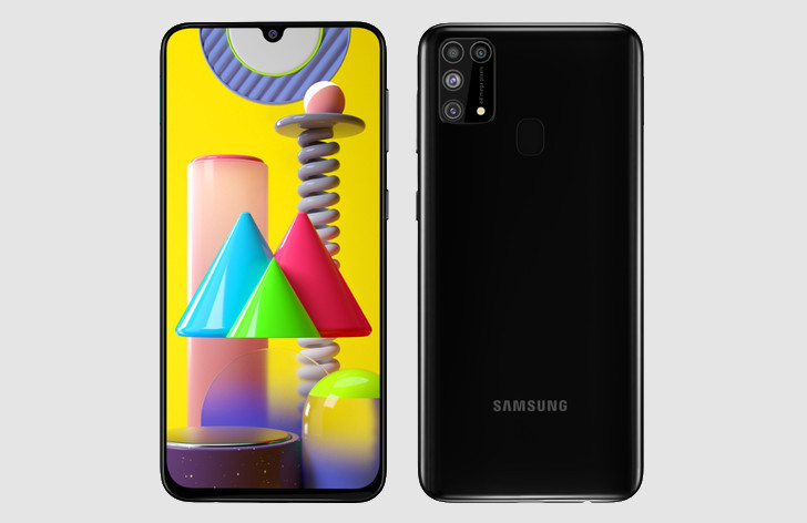 Samsung Galaxy M31. Смартфон среднего класса с мощной батареей и квадро-камерой за $209 и выше