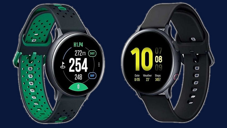 Galaxy Watch Active 2 Golf Edition и Galaxy Watch Active 2  LTE Aluminum – две новых версии умных часов от Samsung 
