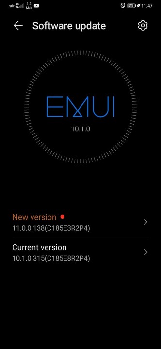 Обновление EMUI 11 для смартфонов линеек Huawei P30 и Mate 20 выпущено и уже поступает на смартфоны