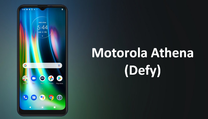 Motorola Athena (Motorola Defy). Недорогой смартфон на базе процессора Snapdragon 662 на подходе