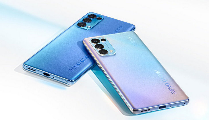 OPPO Reno5. Новая версия смартфона с процессором Snapdragon 750G на борту готовится к выпуску