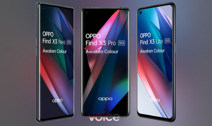 OPPO Find X3 Pro, X3 Neo и X3 Lite. Европейские цены смартфонов новой линейки, а также моделей OPPO A94 5G и A54 5G