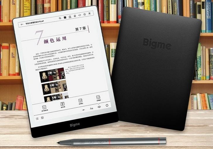 Bigme S3. Электронная книга с 7.8-дюймовым цветным E Ink дисплеем 