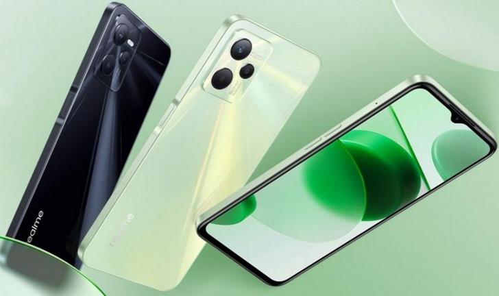 realme C35. Недорогой смартфон с крупным дисплеем, 50-Мп камерой, мощным аккумулятором и ценой от $175