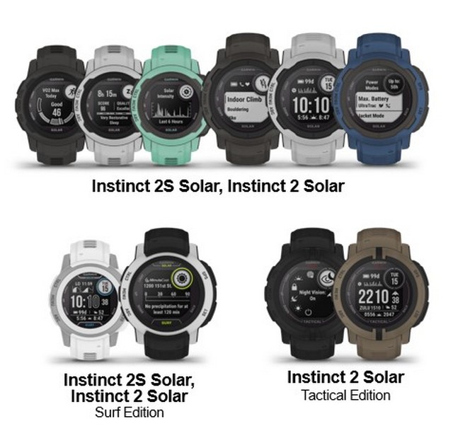 Garmin Instinct 2. Новый модельный ряд умных часов с моделью Solar которая может обойтись без зарядки