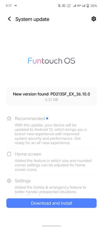 Обновление Android 12 для Vivo X70 Pro выпущено и начало поступать на смартфоны в составе Funtouch OS 12