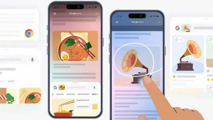 Google Lens на iOS улучшили: поиск жестами и новые возможности на базе ИИ