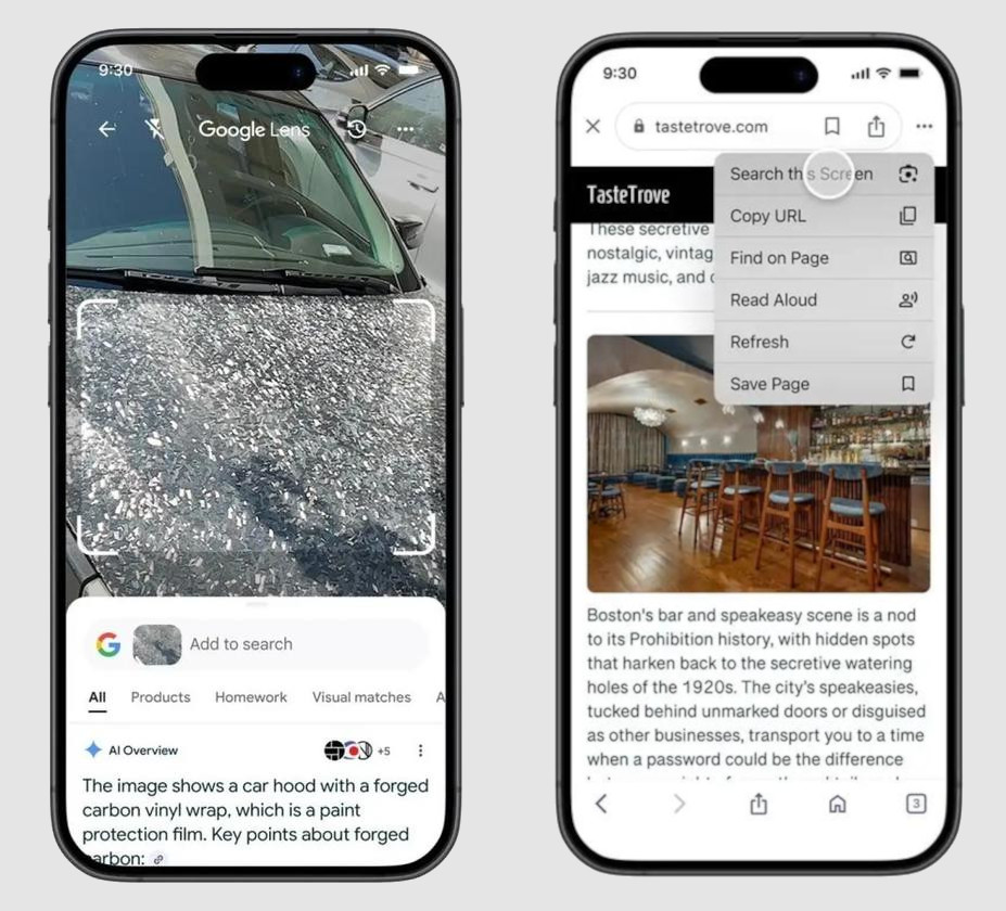 Google Lens на iOS улучшили: поиск жестами и новые возможности на базе ИИ