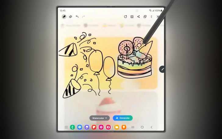 Samsung Galaxy Z Fold 7 получит утолщенный стилус S Pen для повышения удобства рукописного ввода  