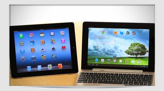 Планшеты Apple iPad и Asus Transformer Prime