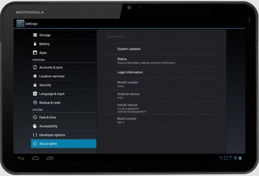 Обновление Android 4.0.4
