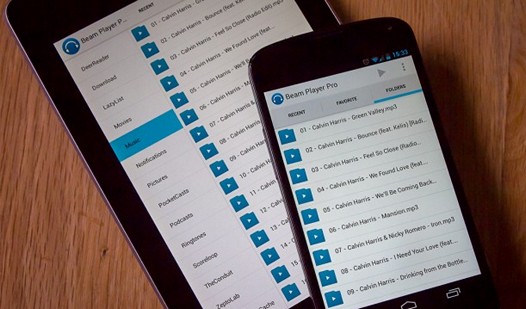 Программы для планшетов. Beam Player