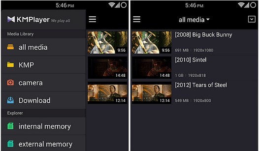 Программы для планшетов. Популярный на Windows ПК и планшетах медиапроигрыватель KMPlayer портирован на Android и iOS