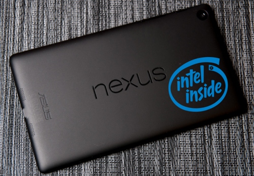 Nexus 8 будет выполнен на базе процессора Intel Atom?